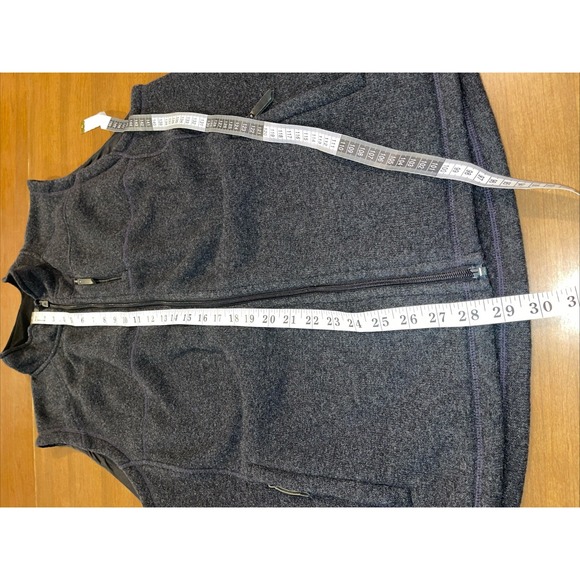 Smartwool Vest Men XL Charcoal Black Pockets Recycled Wool - Picture 4 of 12